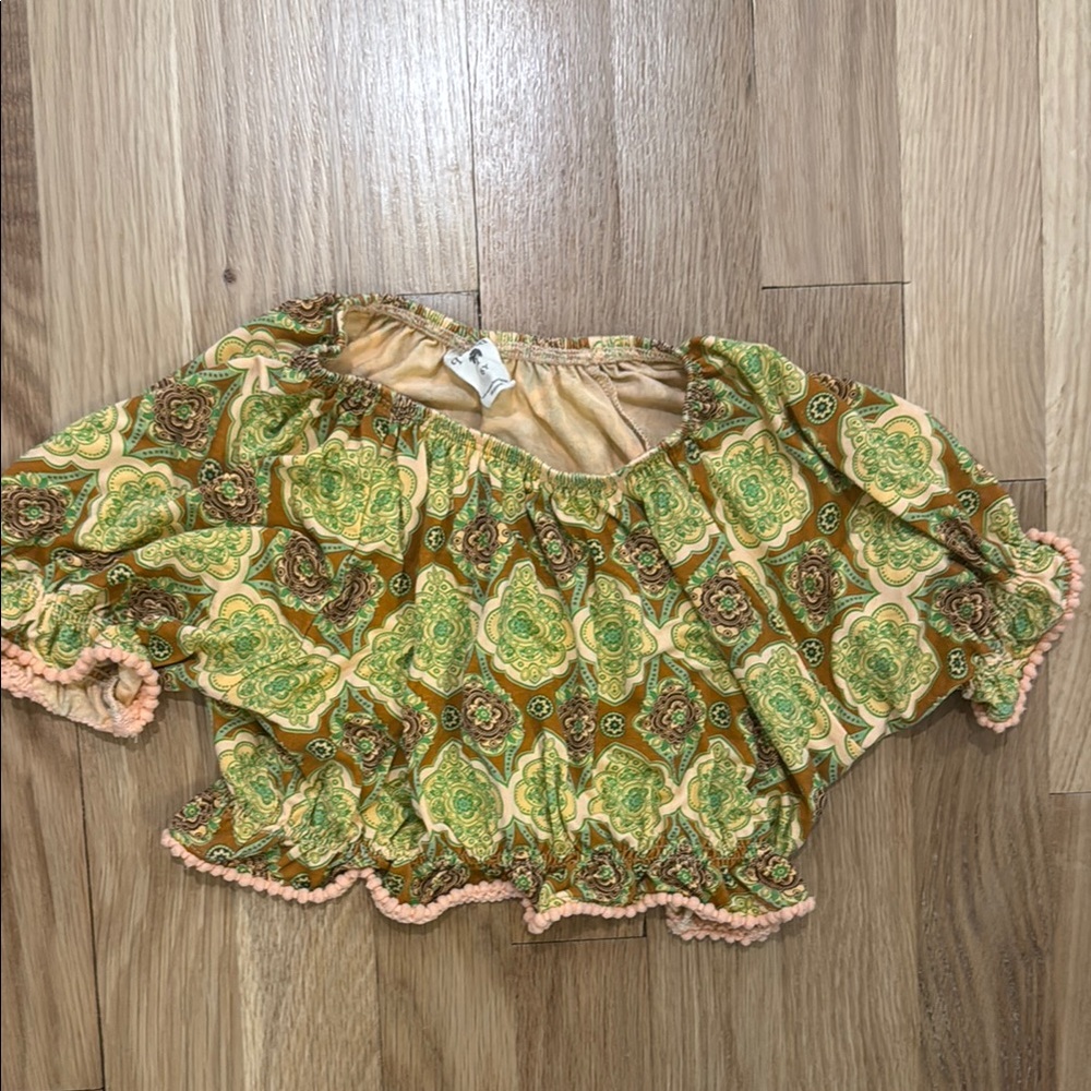 Kate Quinn Girls Crop Top